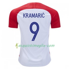 Divisa di Calcio Croazia Kramaric 9 Prima Mondiali 2018